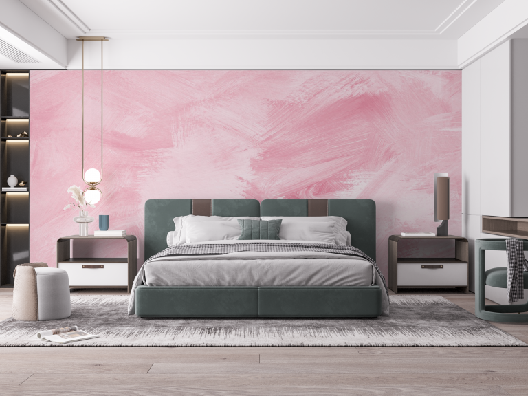 Pink Two Colour Combination for Bedroom Walls with Images |2023