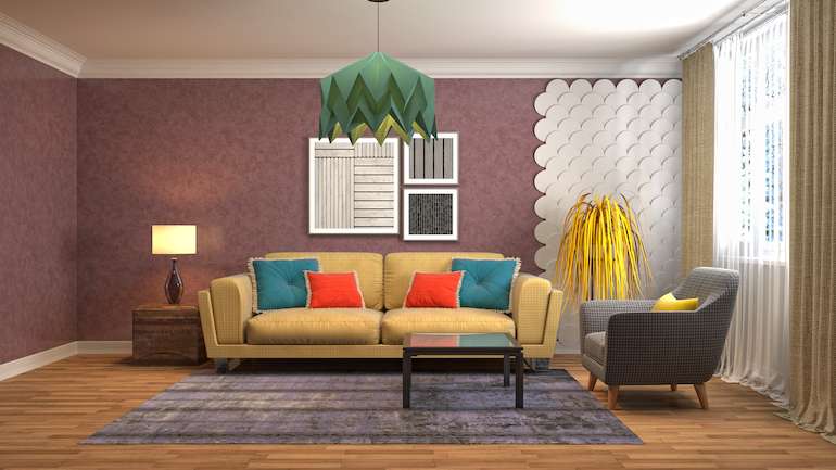 40 Best Two Colour Combination for Living Room | Room color combination, Living  room color combination, Living room orange