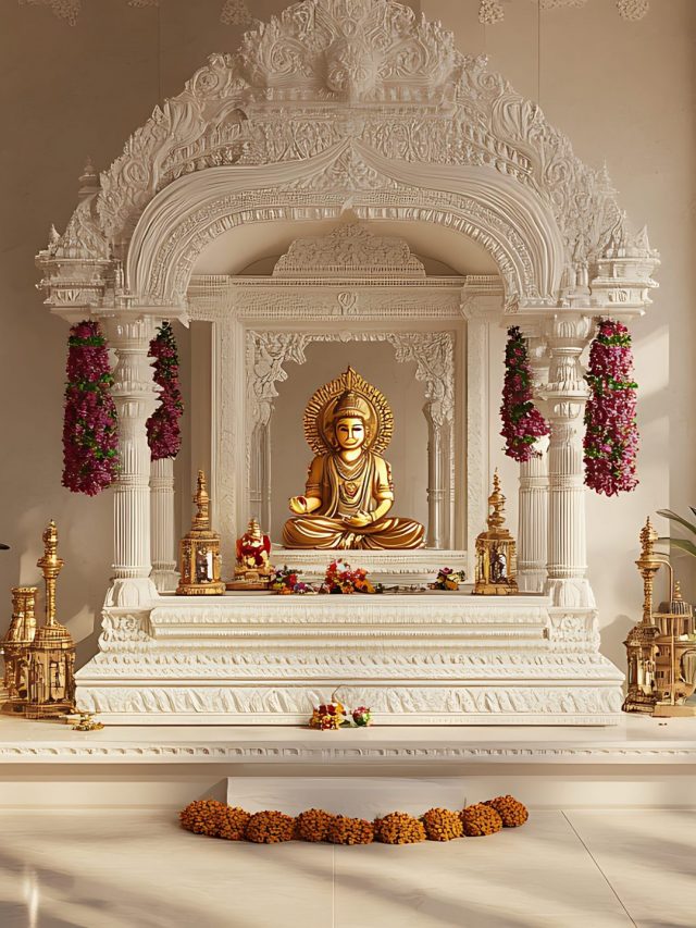 8 Marble Mandir Design Ideas For A Divine Home