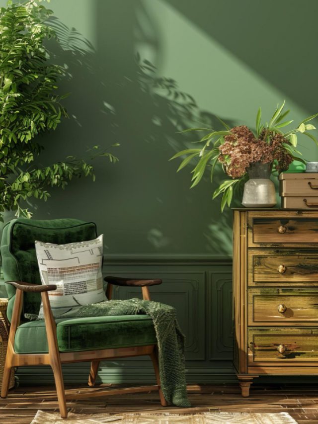 Olive Green Colour Combinations for Your Home