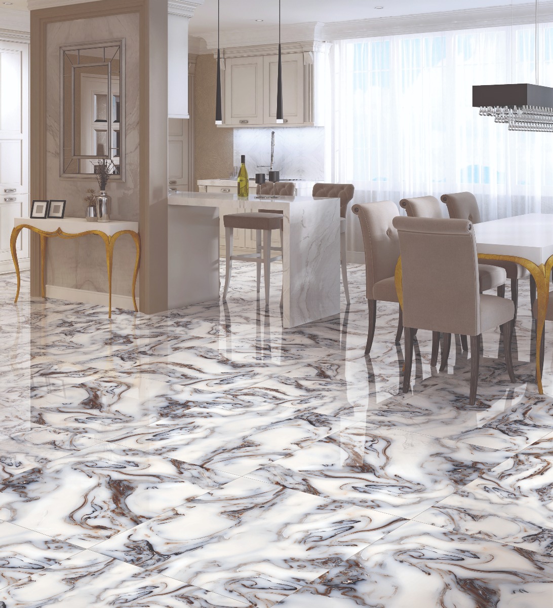 PGVT Swan Marble White