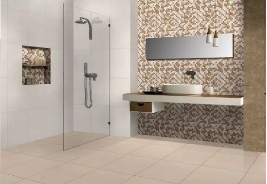 small bathroom tile design